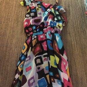 Multi colored dress